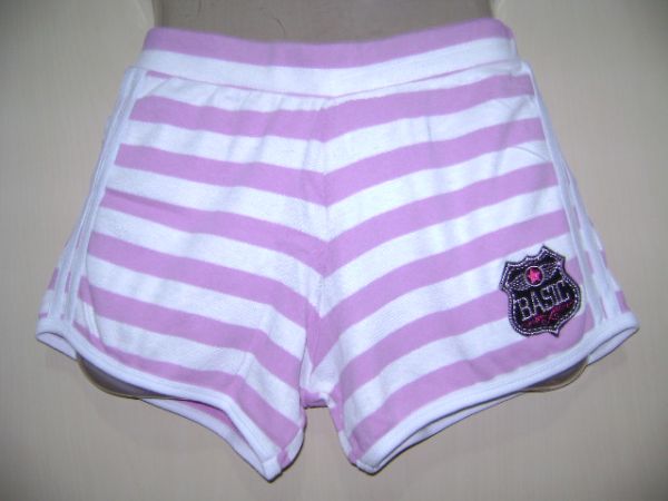 Shortinho listrado rosa "Nautica"