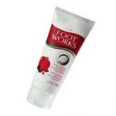 Creme hidratante para os pés Foot Works Romã e chocolat Avon